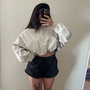 Gap cropped hoodie